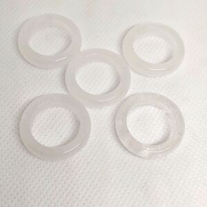 Clear Quartz Bangle Ring